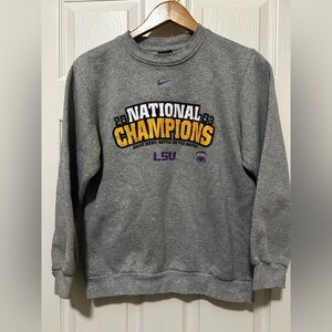 Vintage Nike 2003 LSU Tigers National Champions Sugar Bowl Sweatshirt